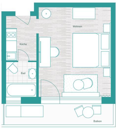 Livingroom Mathildenhoehe Darmstadt Ngoại thất bức ảnh