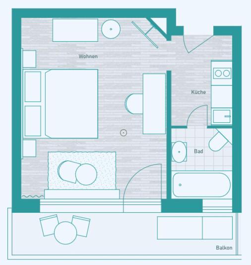 Livingroom Mathildenhoehe Darmstadt Ngoại thất bức ảnh